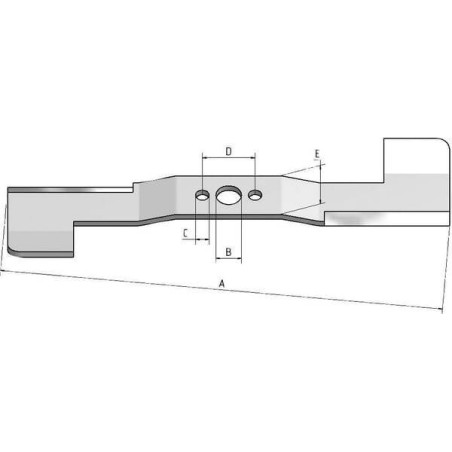 Lame MTD 1111M60160