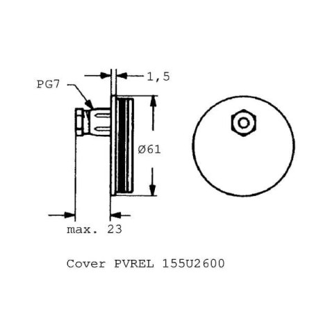 Levier DANFOSS PVREL155U2605