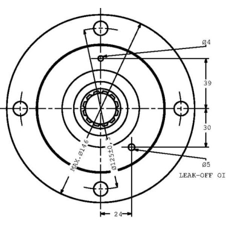 Moteur DANFOSS OMSS80151F0535