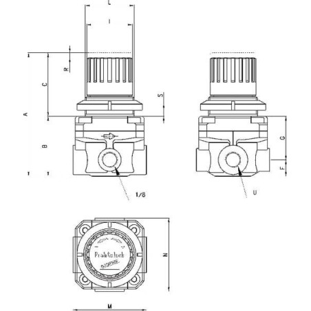 Régulateur CAMOZZI M004R00