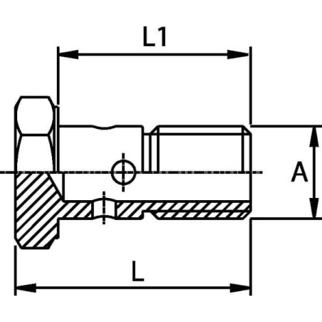 Vis UNIVERSEL HBMF12125